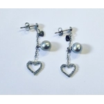 Dangle Heart Earrings