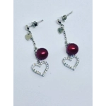 Dangle Heart Earrings