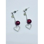 Dangle Heart Earrings