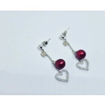 Dangle Heart Earrings