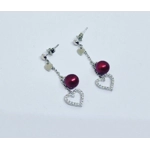 Dangle Heart Earrings