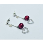 Dangle Heart Earrings
