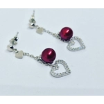 Dangle Heart Earrings