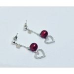 Dangle Heart Earrings