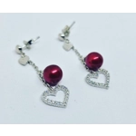 Dangle Heart Earrings
