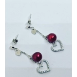 Dangle Heart Earrings