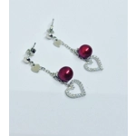 Dangle Heart Earrings