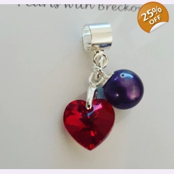 January Birthstone Charm