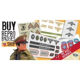 FABRIC BADGES for Action Man