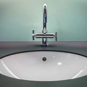 Modern Faucet and Egg Sink