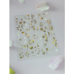 *** NEW *** Sparkling Floral Nail Art Stickers