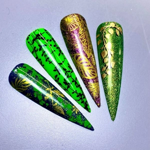 Dixie Plates Lots of Leaves 03 Mini Plate