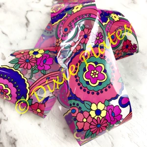 Hippy Pink Nail Art Foil - 1 Meter