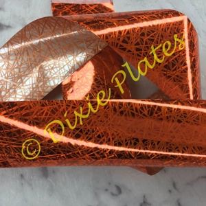 Orange Splice Nail Art Foil - 1 Meter