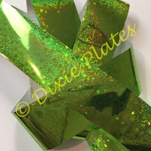 Lime Mini Stars Art Foil - 1 Meter