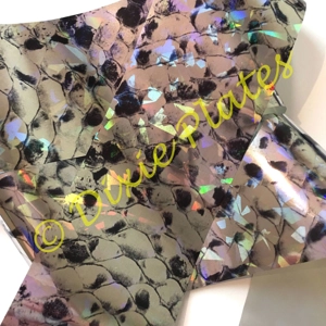 Silver Snake Nail Art Foil - 1 Meter