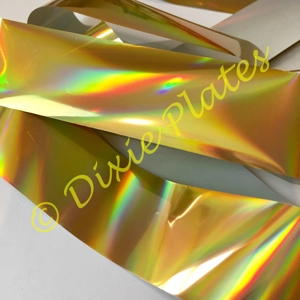 Golden Holo Nail Art Foil - 1 Meter