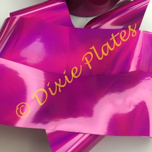 Hot Pink Holographic Nail Art Foil - 1 Meter