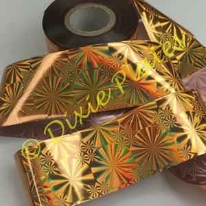 Spirals Nail Art Foil - 1 Meter