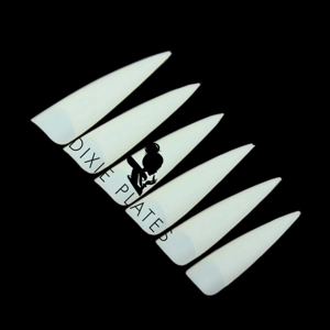 Stiletto Practice Tips / Competition Tips - 10 Sizes - Bag of 50 - Natural