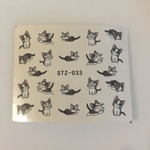 Kitty Cat Water Decals