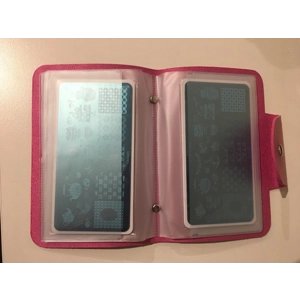 HOT PINK Mini Plate Holder