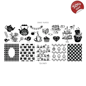 Dixie Plates Tea Party Mini Plate