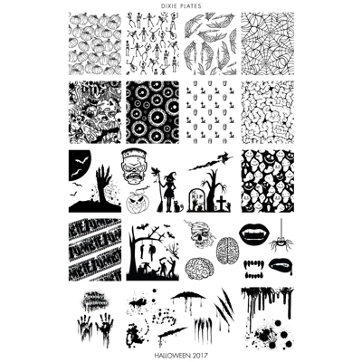 Dixie Plates Halloween ..
