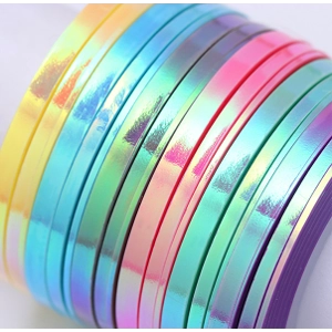 Mermaid Candy Striping Tape - 3 Pack - Pink