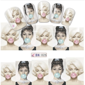 Bubble Gum Water Decals