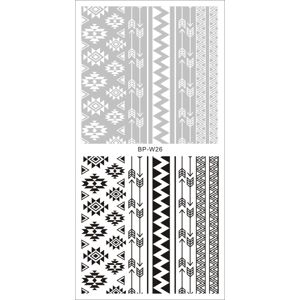 Aztec Water Decals - Choose From 2 Designs