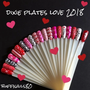 Dixie Plates Love 2018 Plate