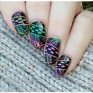 Dixie Plates Mega Mani Mix 01 Plate