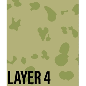 Dixie Plates Camouflage 01 Mini Plate