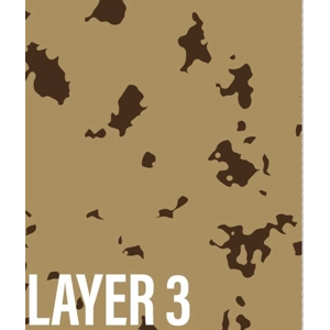 Dixie Plates Camouflage 01 Mini Plate