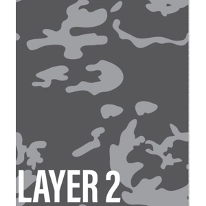 Dixie Plates Camouflage 01 Mini Plate