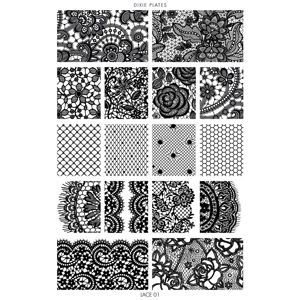 Dixie Plates Lace 01 Plate