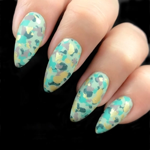 Dixie Plates Camouflage 01 Mini Plate