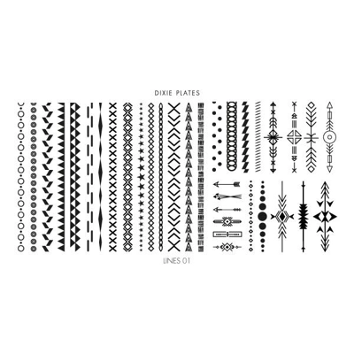 Dixie Plates Lines 01 M..
