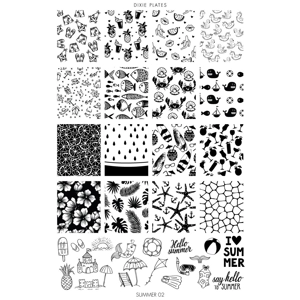 Dixie Plates Summer 02 Plate