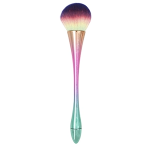Rainbow Ombre Fluffy Duster Brush
