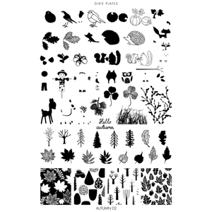 Dixie Plates Autumn 02 Plate