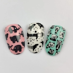 Dixie Plates Cute Animals 01 Mini Plate