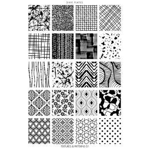 Dixie Plates Textures & Patterns 01