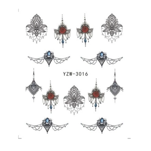 Gothic Charms Water Decals