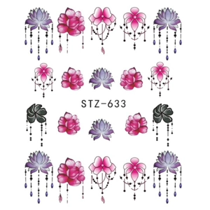 Jewelled Lotus Water Decals