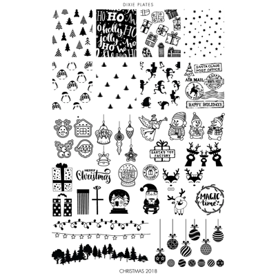 Dixie Plates Christmas 2018