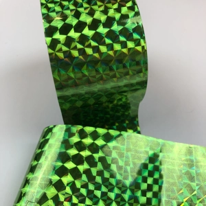 Green Weave Nail Art Foil - 1 Meter