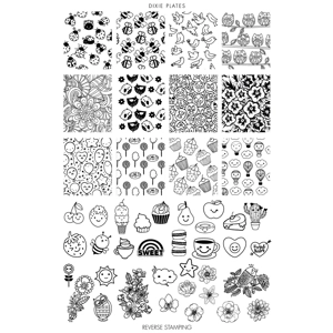 Dixie Plates Reverse Stamping Plate