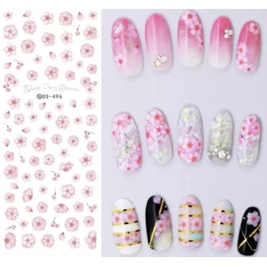 Pink Cherry Blossom Water Decals